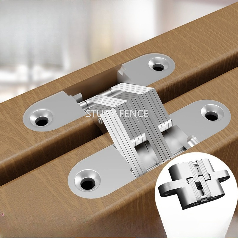 2PCS Metal Concealed Cross Hin - Used Furniture Hardware review and price