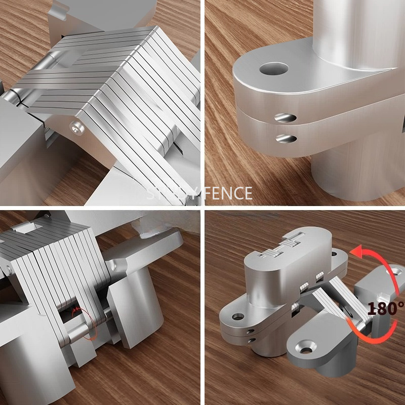 2PCS Metal Concealed Cross Hin - Used Furniture Hardware review and price
