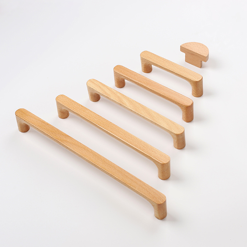 Nordic Wooden Furniture Handle - Furniture Hardware Drawer Pulls review and price