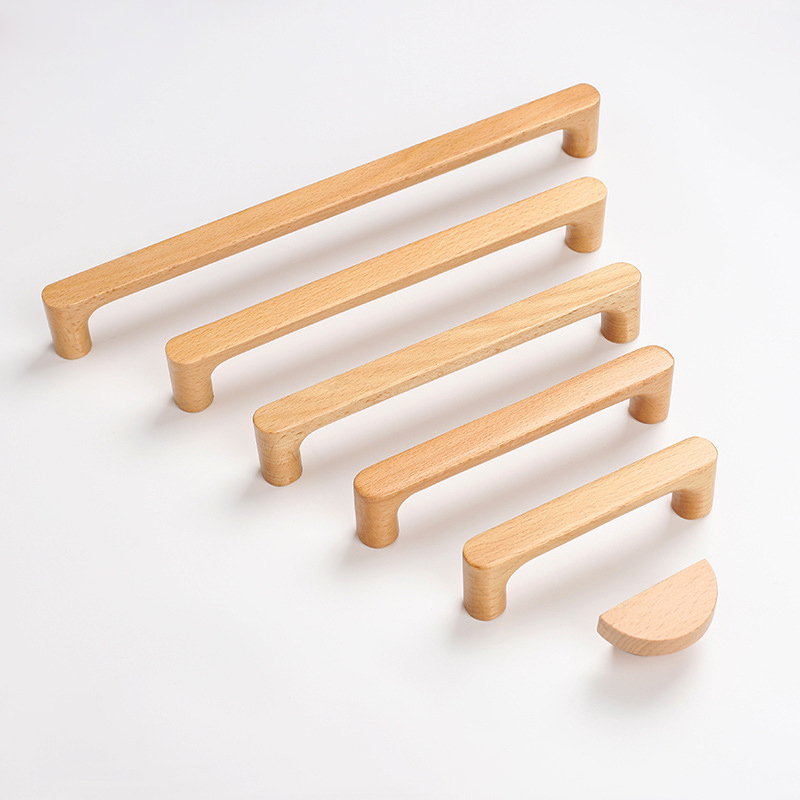 Nordic Wooden Furniture Handle - Furniture Hardware Drawer Pulls review and price