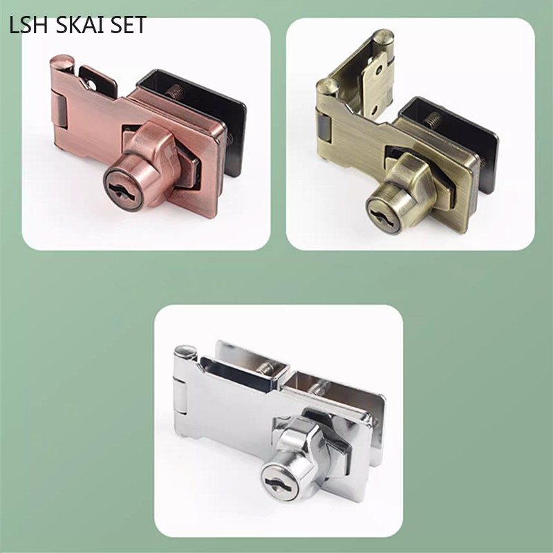No-punch Glass Door Lock Store - Furniture And Hardware Store review and price