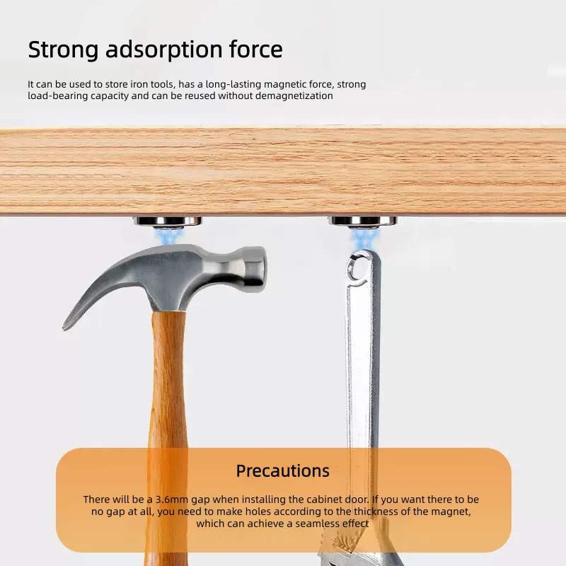 Concealed circular metal magne - Used Furniture Hardware review and price
