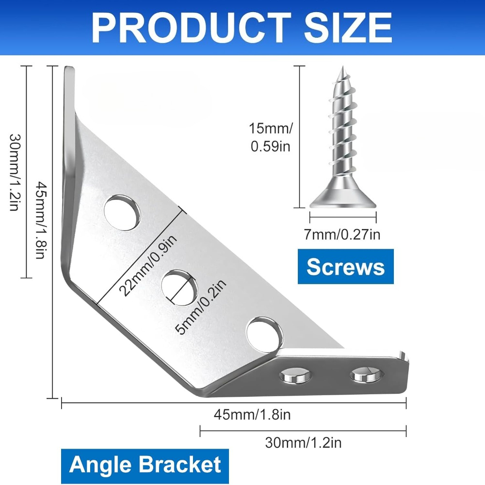1-120Set Furniture Corner Conn - Furniture Hardware Fixing Screws review and price