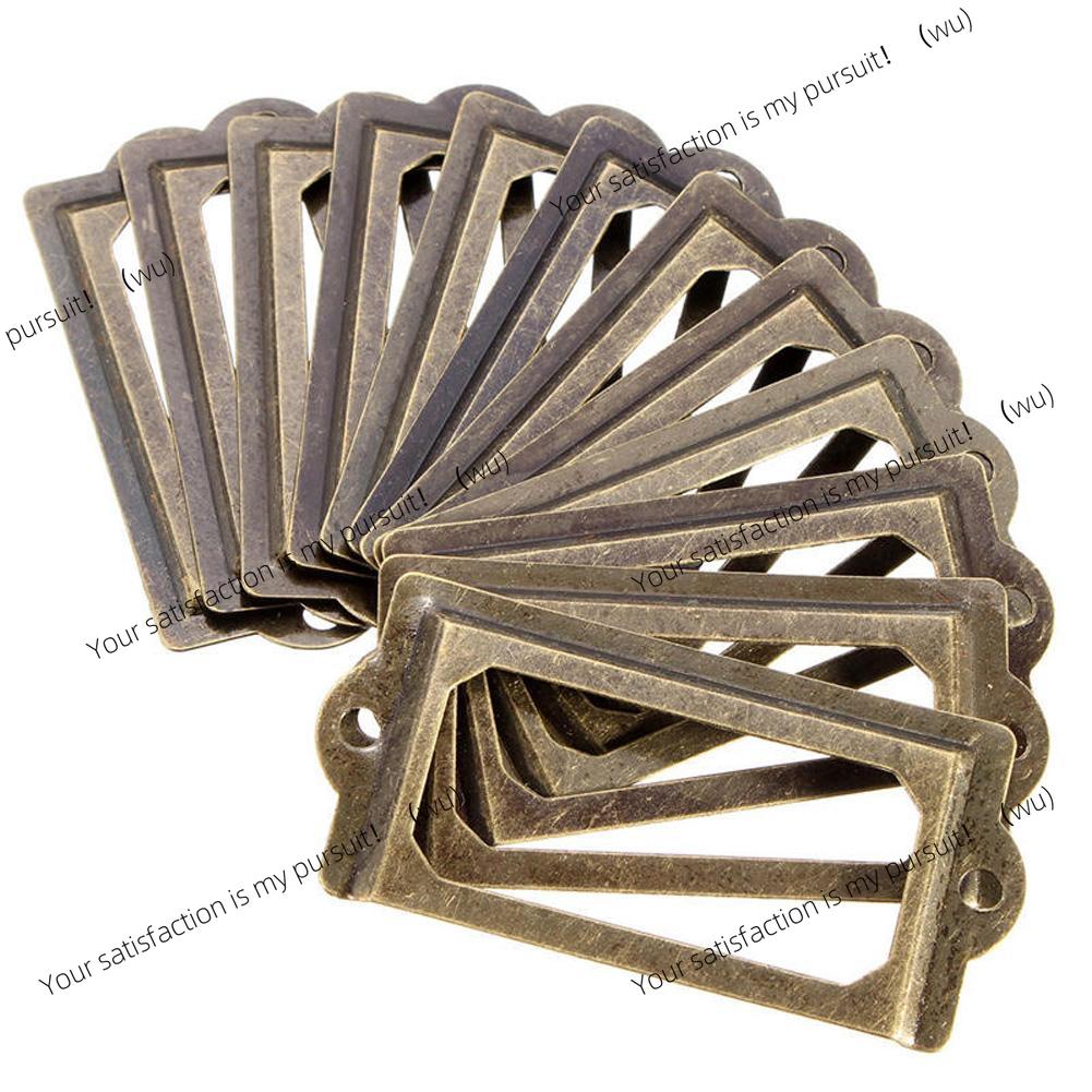 12Pcs antique brass metal labe - Furniture Hardware Business review and price