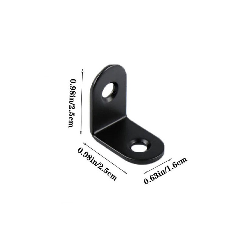 12pcs black metal right angle  - Used Furniture Hardware review and price