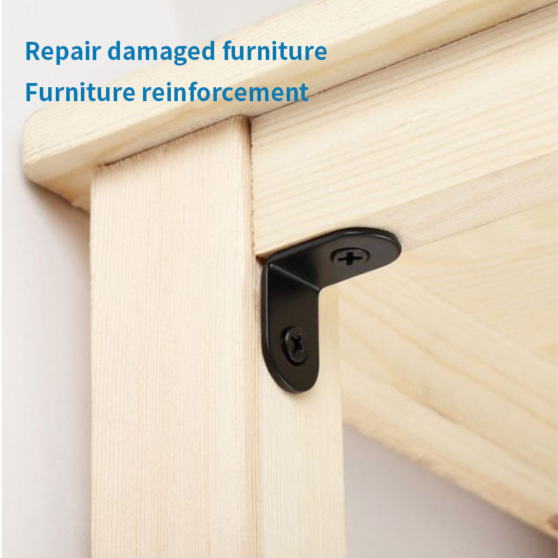 12pcs black metal right angle  - Used Furniture Hardware review and price