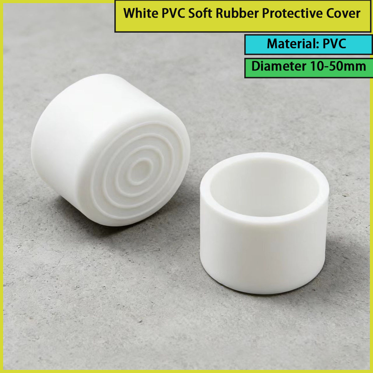 A White PVC Soft Rubber Protec - Used Furniture Hardware review and price