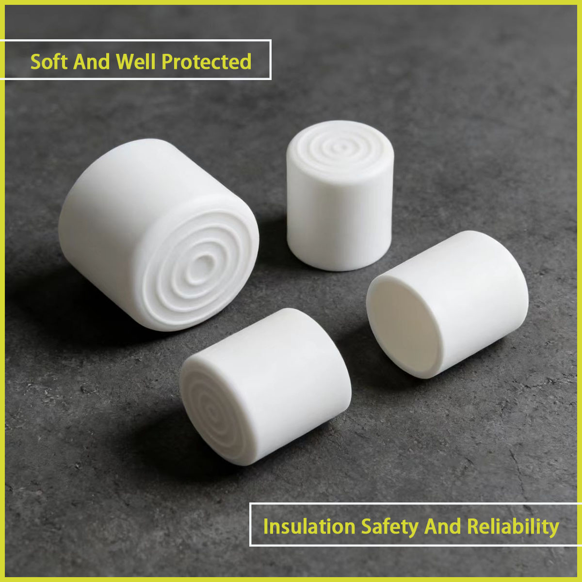 A White PVC Soft Rubber Protec - Used Furniture Hardware review and price