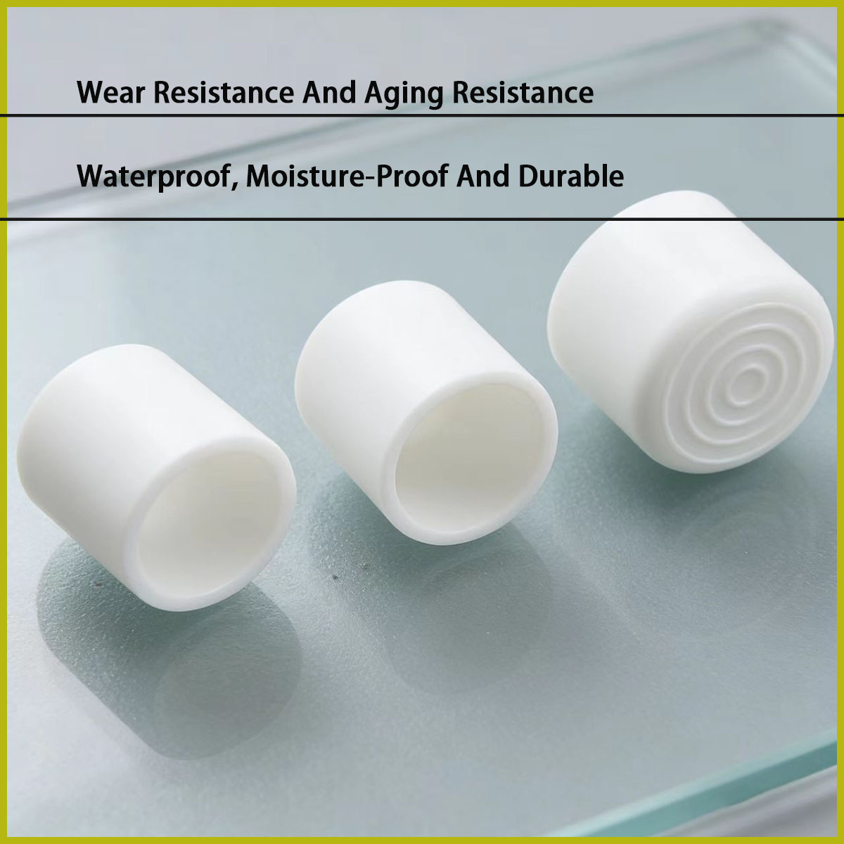 A White PVC Soft Rubber Protec - Used Furniture Hardware review and price