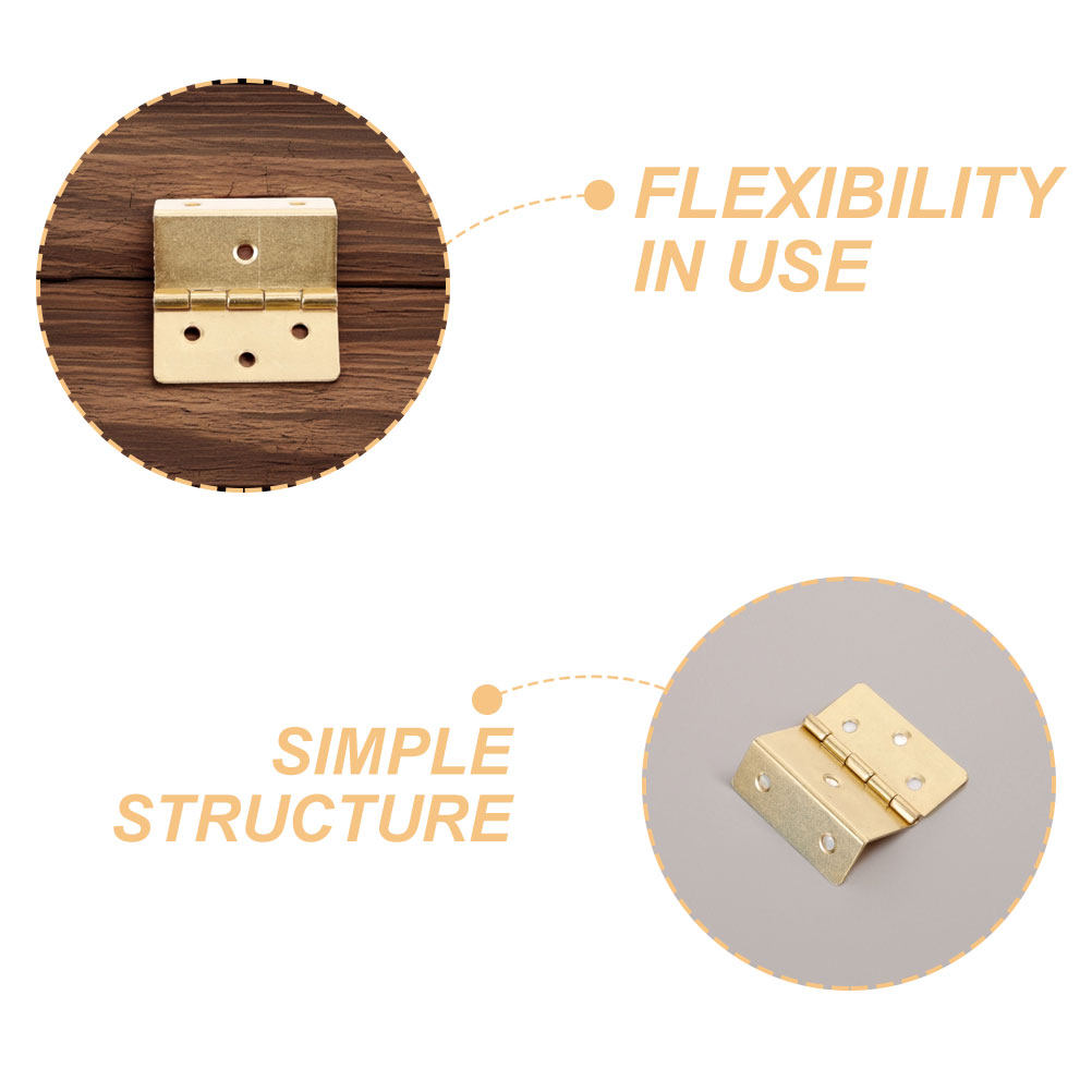 4Pcs Vintage Tri-Fold Hinges I - Vintage Furniture Hardware Replacement review and price