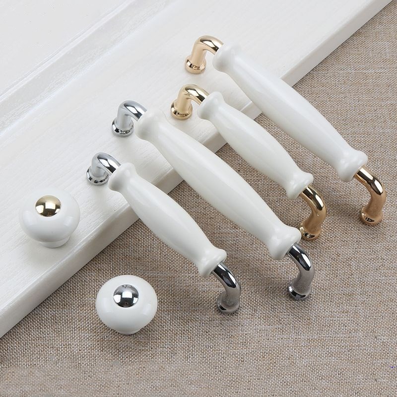 Ceramic Door Handles Modern Fu - Furniture Hardware Drawer Pulls review and price