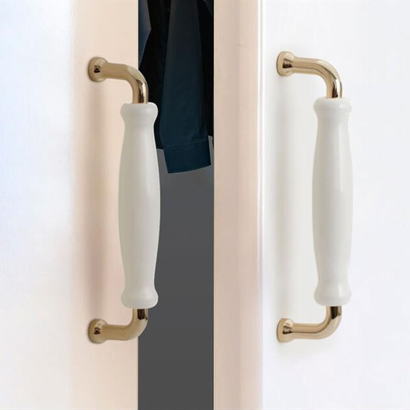 Ceramic Door Handles Modern Fu - Furniture Hardware Drawer Pulls review and price