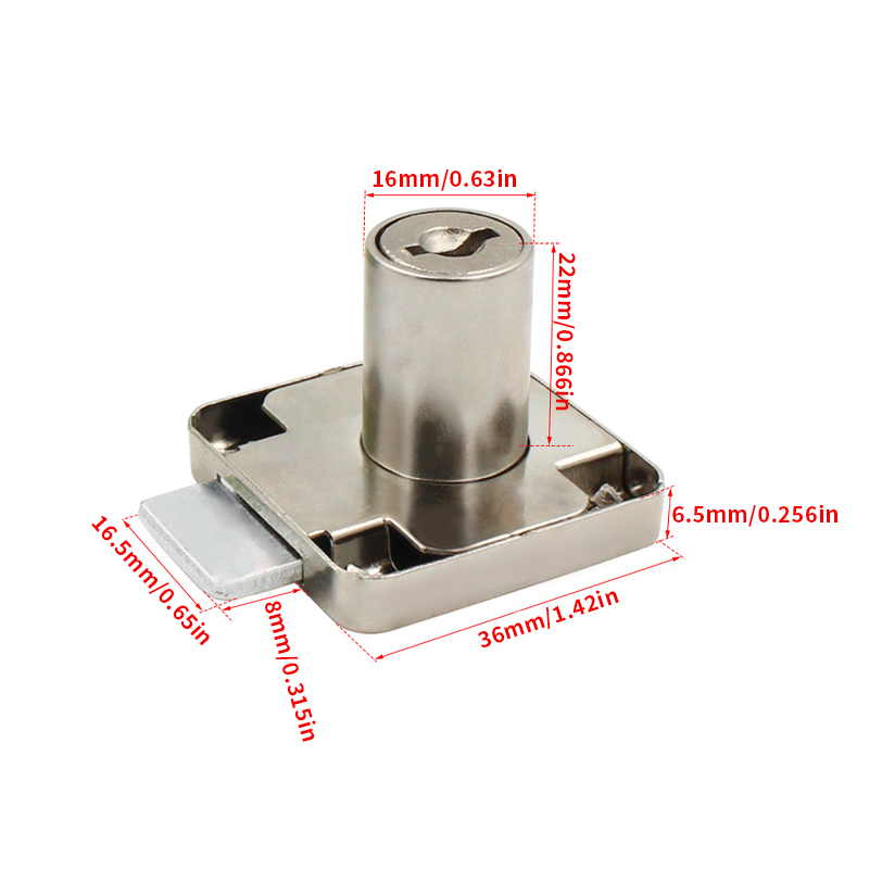2/5 Sets of Drawer Locks with  - Used Furniture Hardware review and price