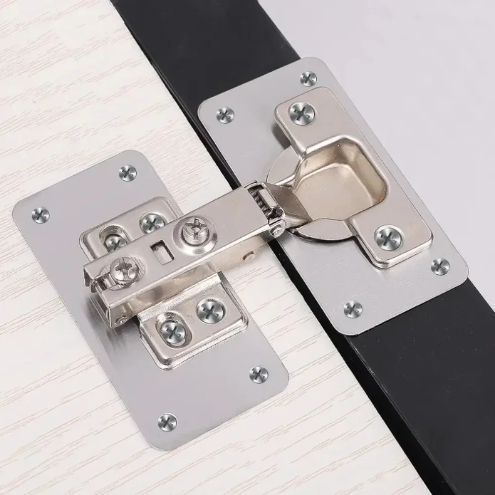 10/1Pairs Hinge Repair Plate K - Furniture Hardware Fixing Screws review and price