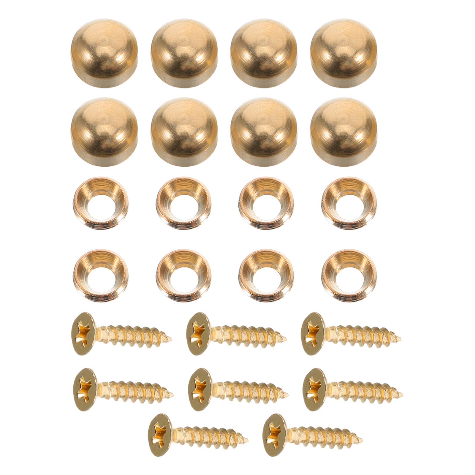16Pcs Copper Self Tapping Scre - Furniture Hardware Fixing Screws review and price
