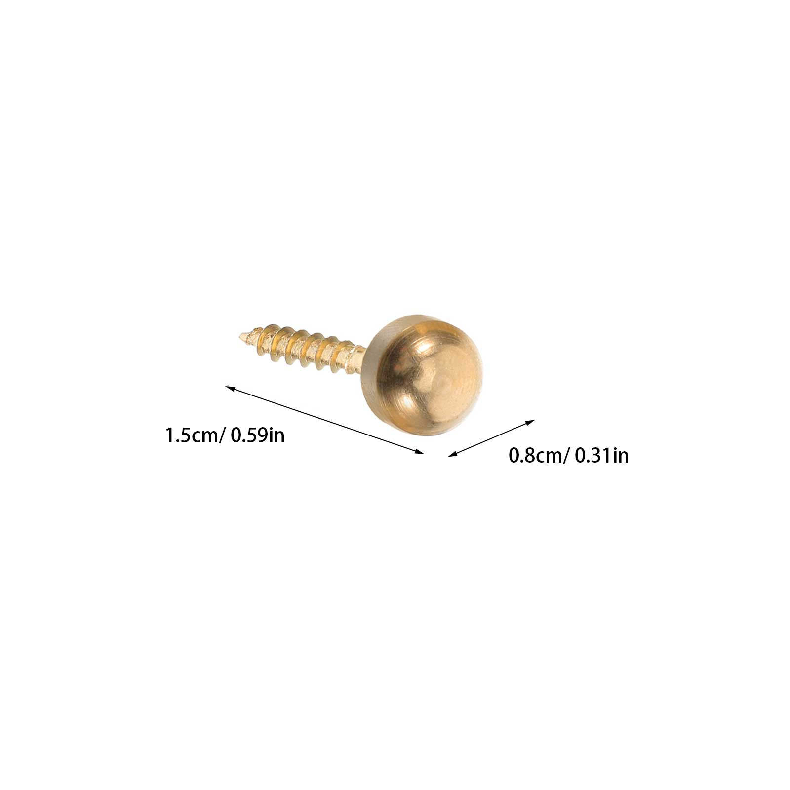 16Pcs Copper Self Tapping Scre - Furniture Hardware Fixing Screws review and price