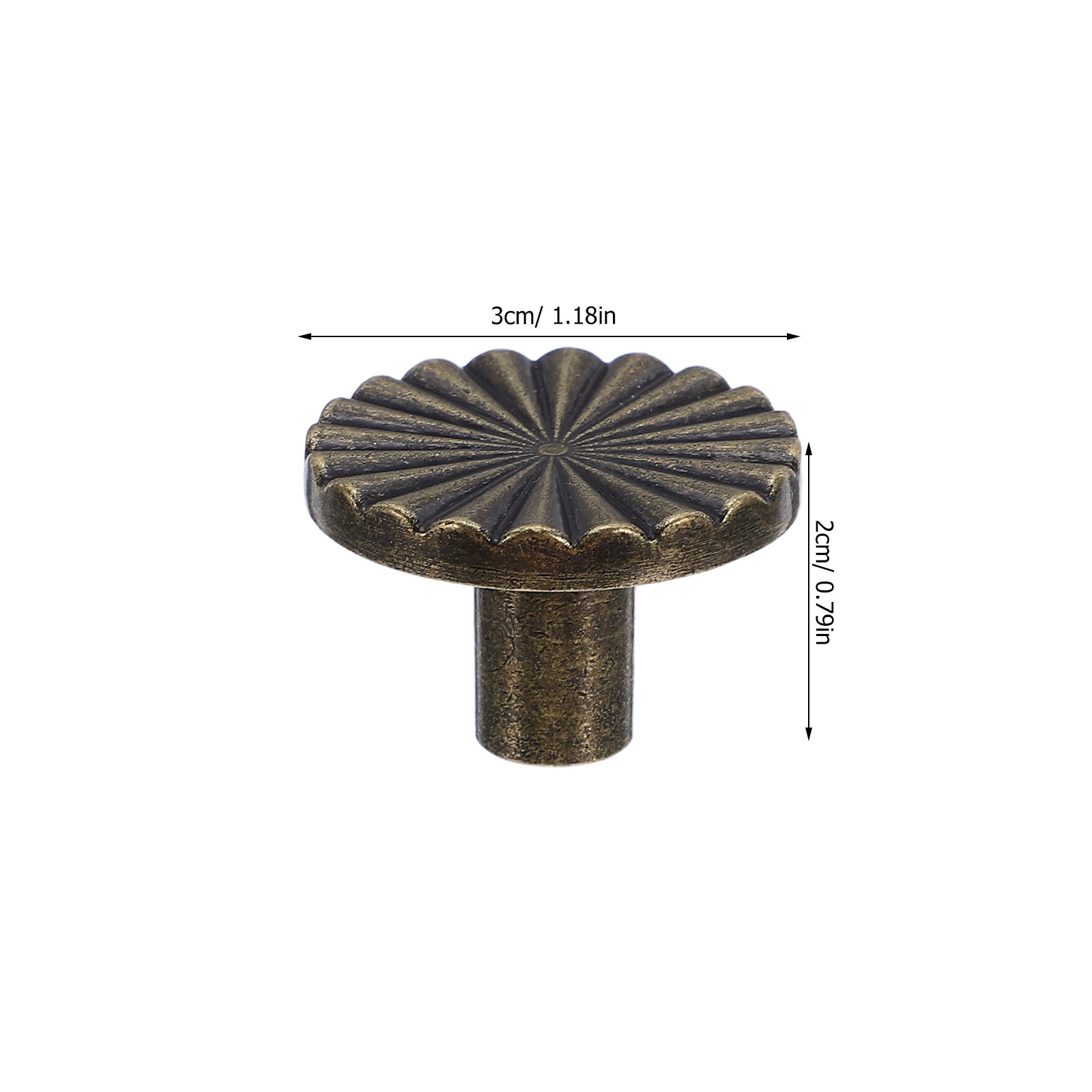 8Pcs Vintage Brass Dresser Kno - Vintage Furniture Hardware Replacement review and price